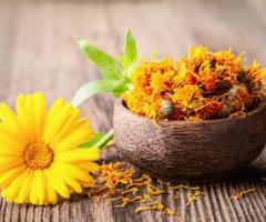 Цветки календулы ( ноготки ) сухие от 1 грамм