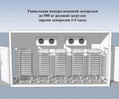 Шокова заморозка ( Установка під ключ) Хлібо булочних виробів