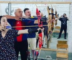 Корпоратив і тімбілдинг у Києві — стрільба з лука для компанії